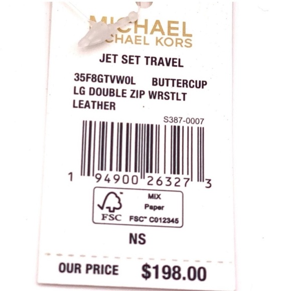 Michael Kors Wallet Wristlet Phone Case Buttercup - Picture 10 of 11